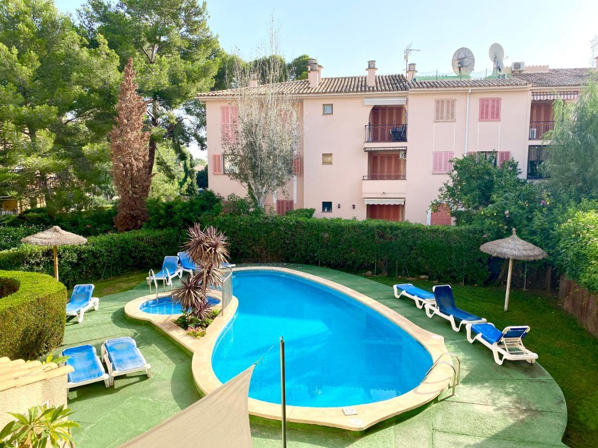 포엔샤 항구 Piso Tamarells Con Balcon Y Piscina Port Pollensa 아파트 외부 사진