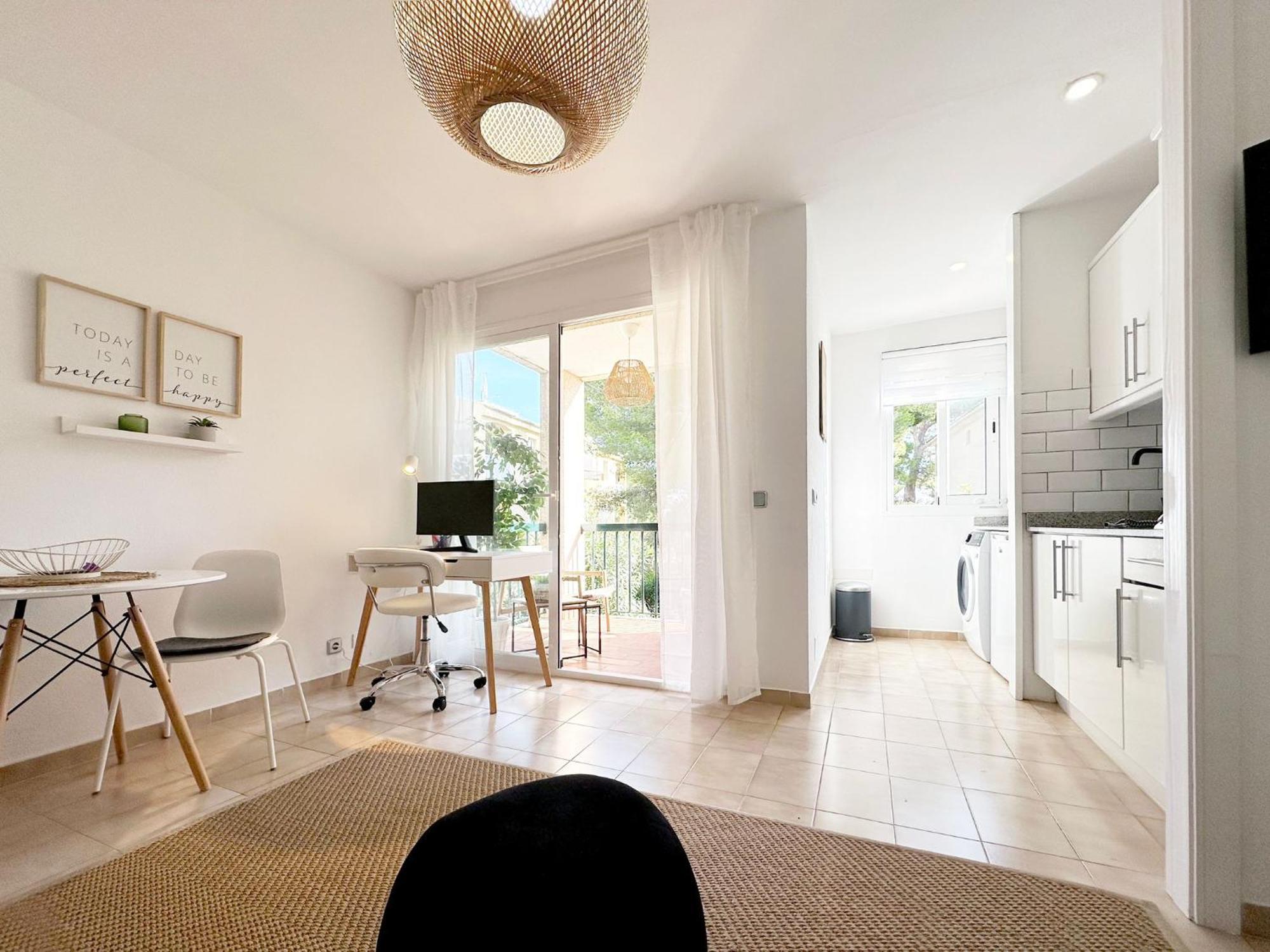 포엔샤 항구 Piso Tamarells Con Balcon Y Piscina Port Pollensa 아파트 외부 사진