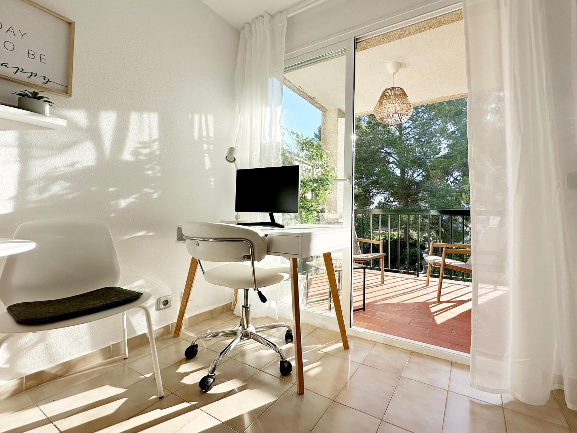 포엔샤 항구 Piso Tamarells Con Balcon Y Piscina Port Pollensa 아파트 외부 사진